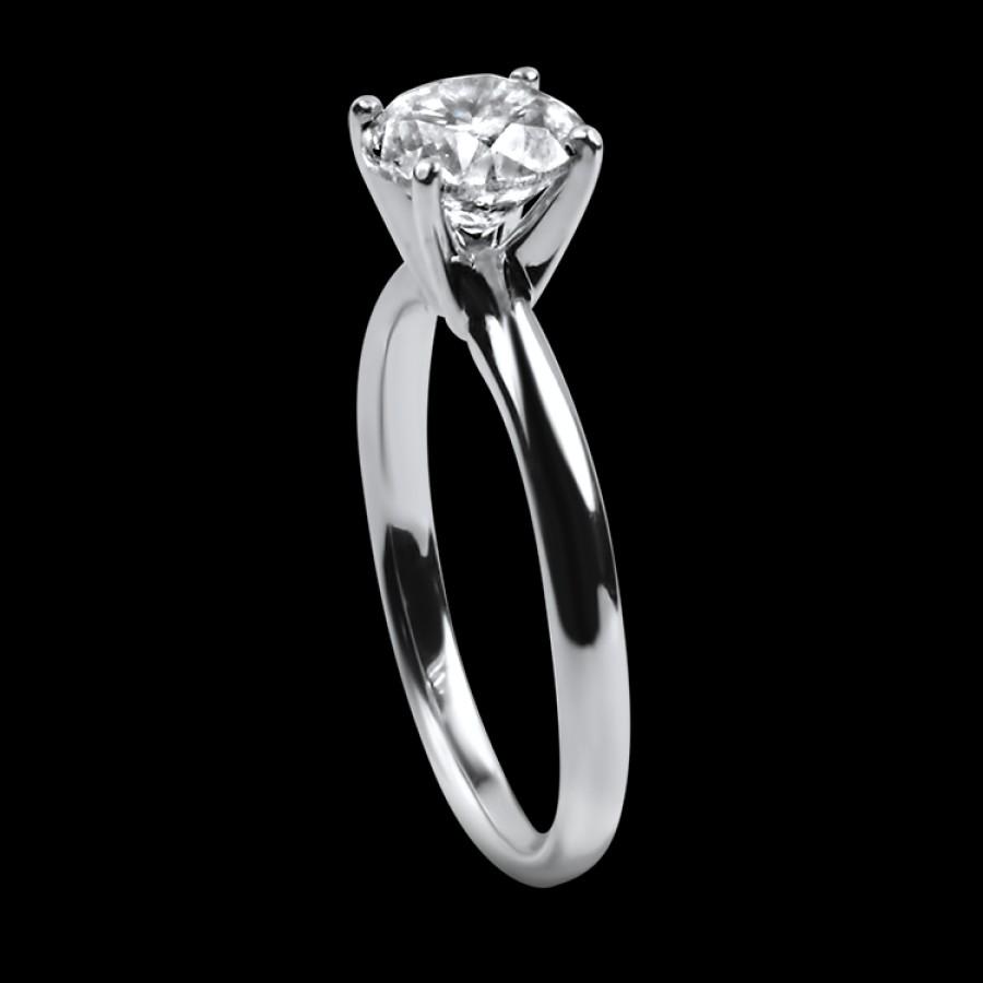 Estate PAGE Estate | Estate 14K White Gold 1.50Cts Diamond Solitaire Engagement Ring