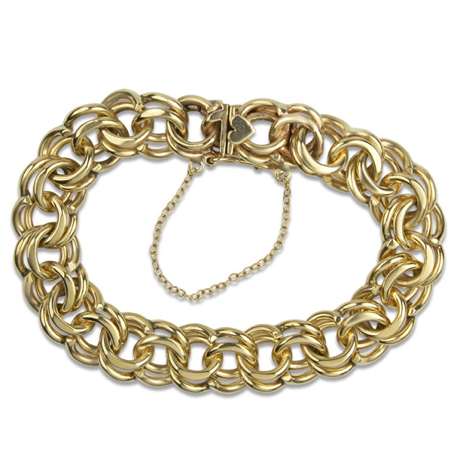 Estate PAGE Estate | Estate 14K Yellow Gold Charm Bracelet