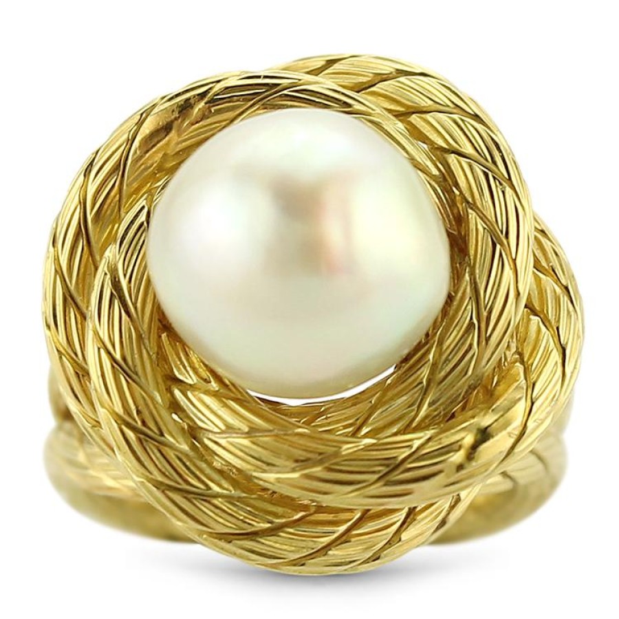 Estate PAGE Estate | Estate Love Knot Pearl Ring