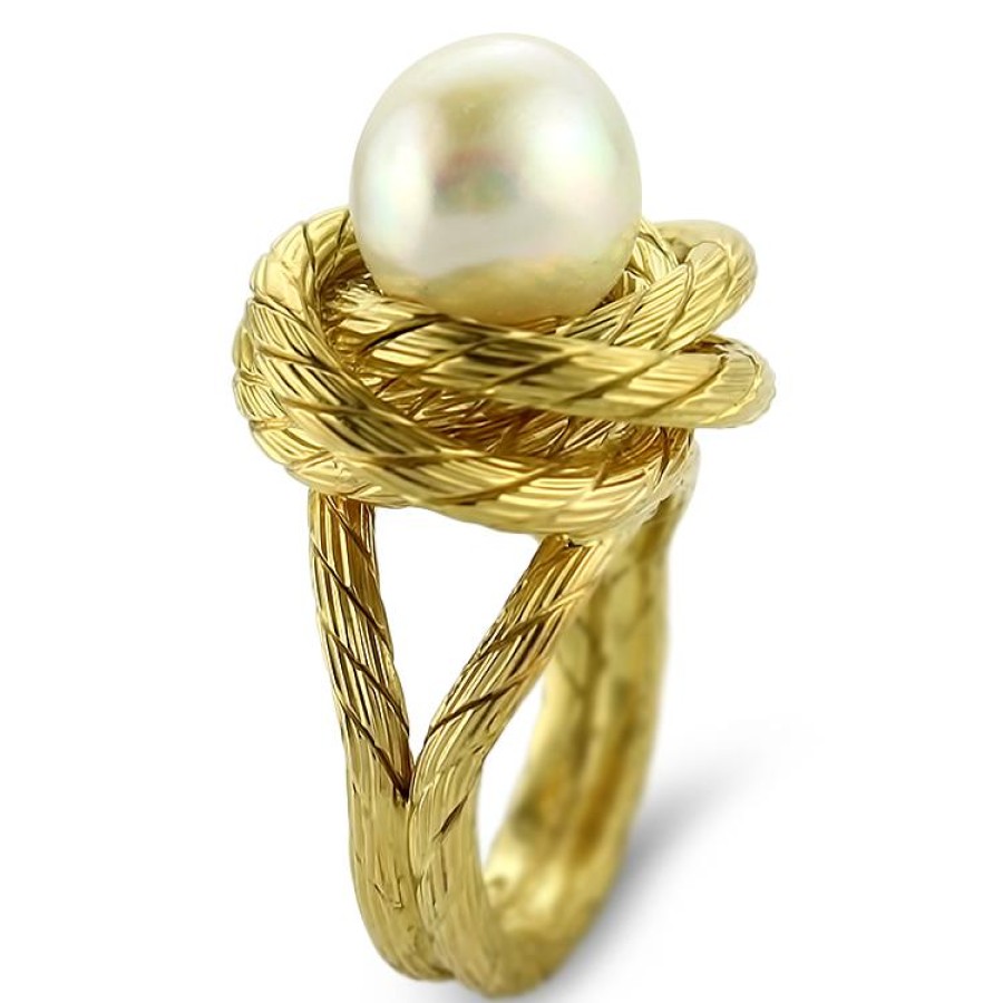 Estate PAGE Estate | Estate Love Knot Pearl Ring