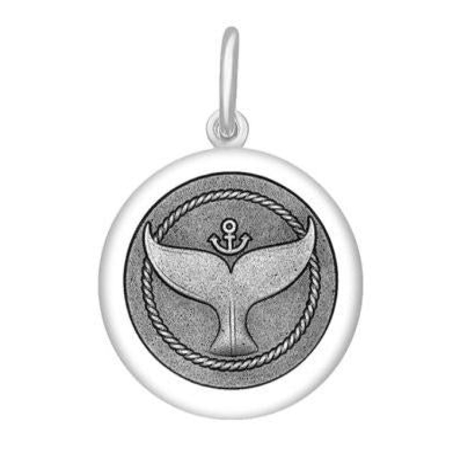 Jewelry LOLA Pendants | Lola Whale Tail Pendant - Pewter