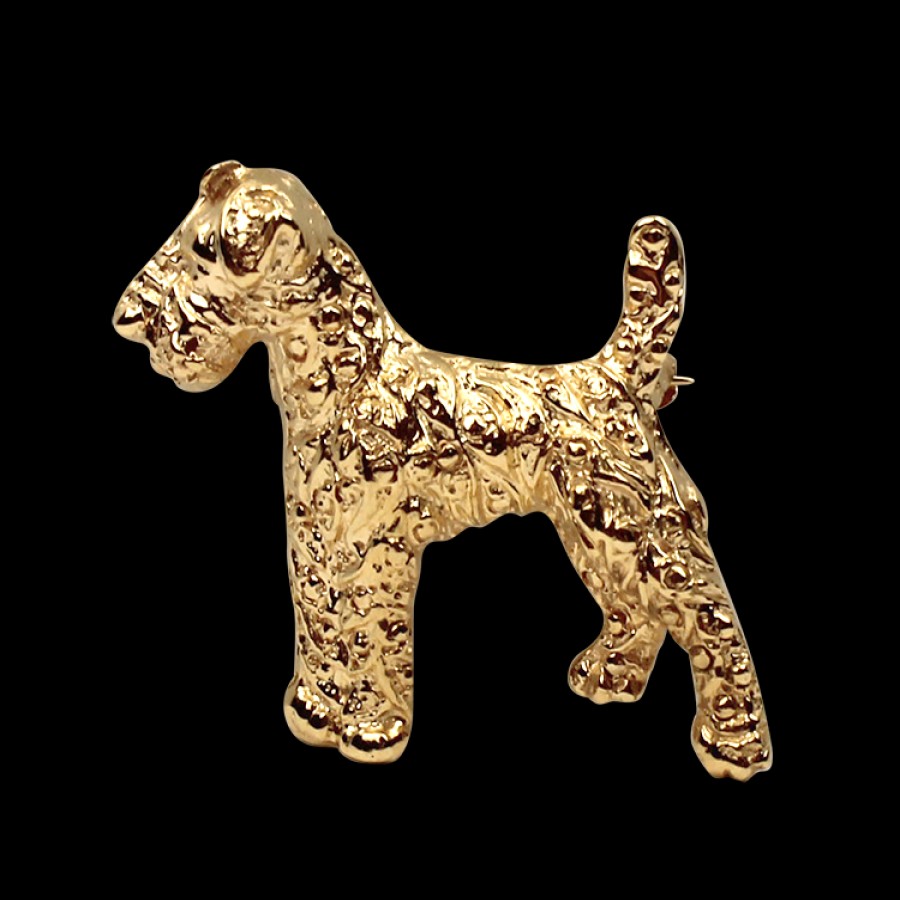 Estate PAGE Estate | Estate 14K Yellow Gold Scottie Brooch