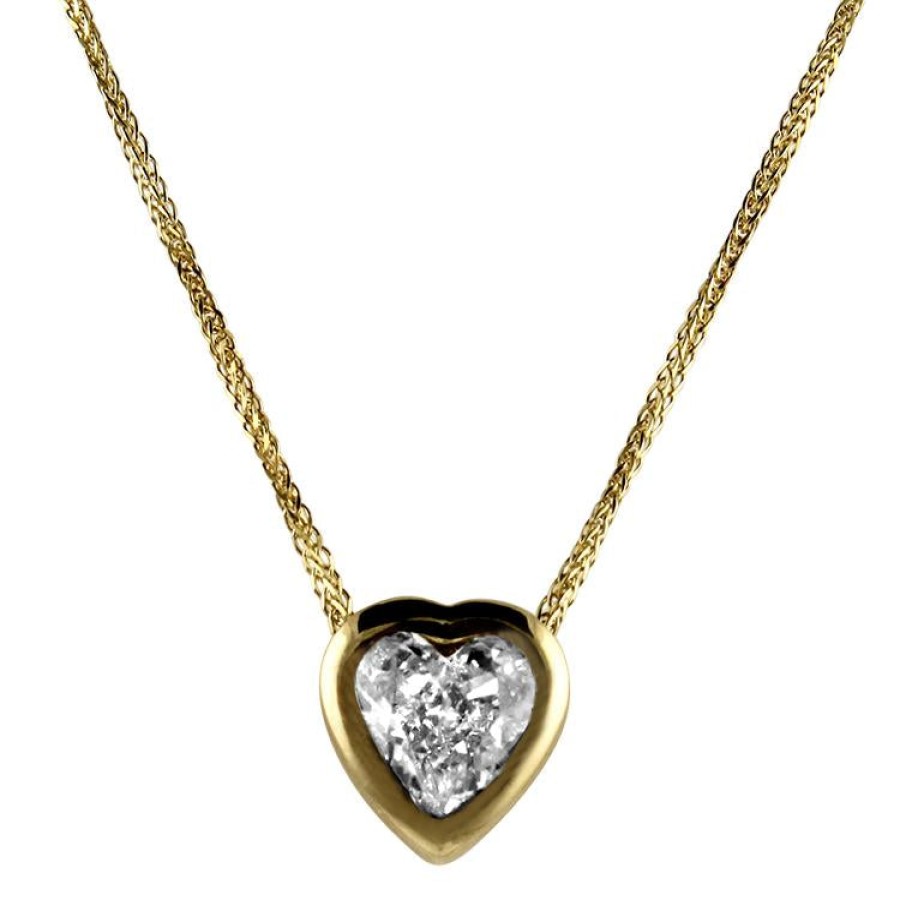 Estate PAGE Estate | Estate Diamond Heart Necklace