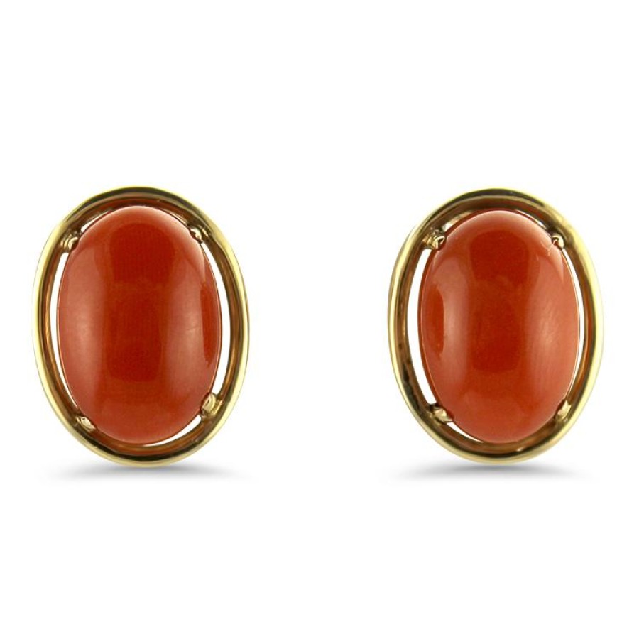 Estate PAGE Estate | Estate Coral Clip-On Earrings