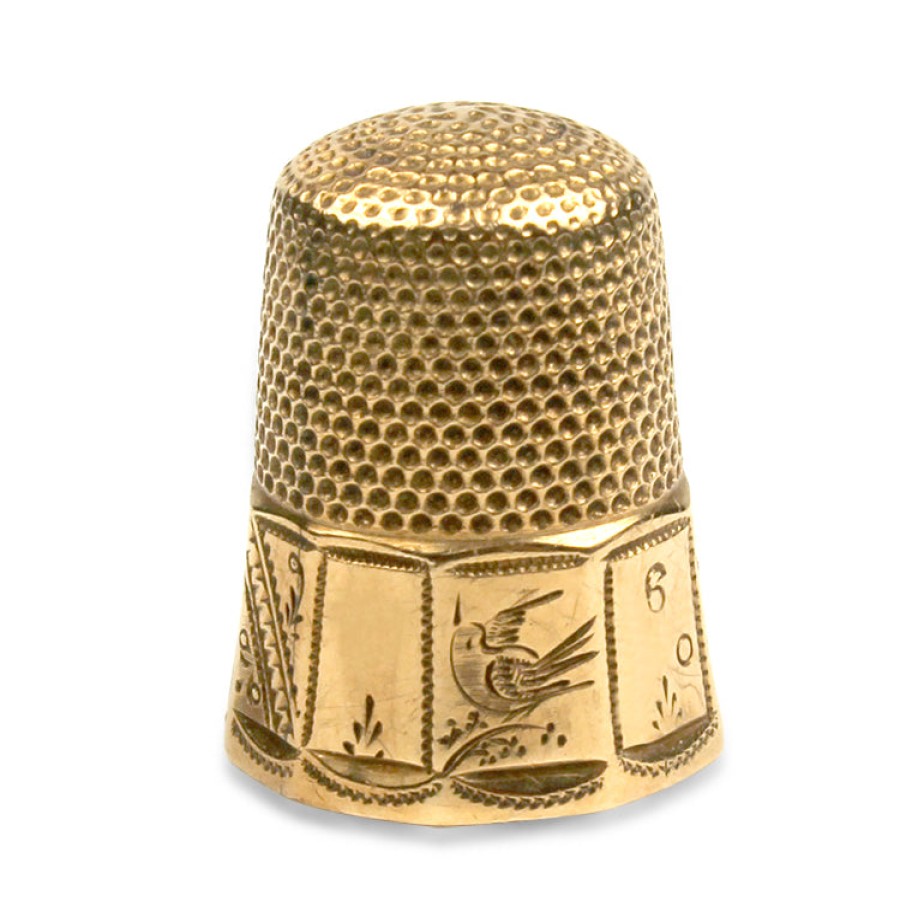 Estate PAGE Estate | Estate 14K Rose Gold Thimble