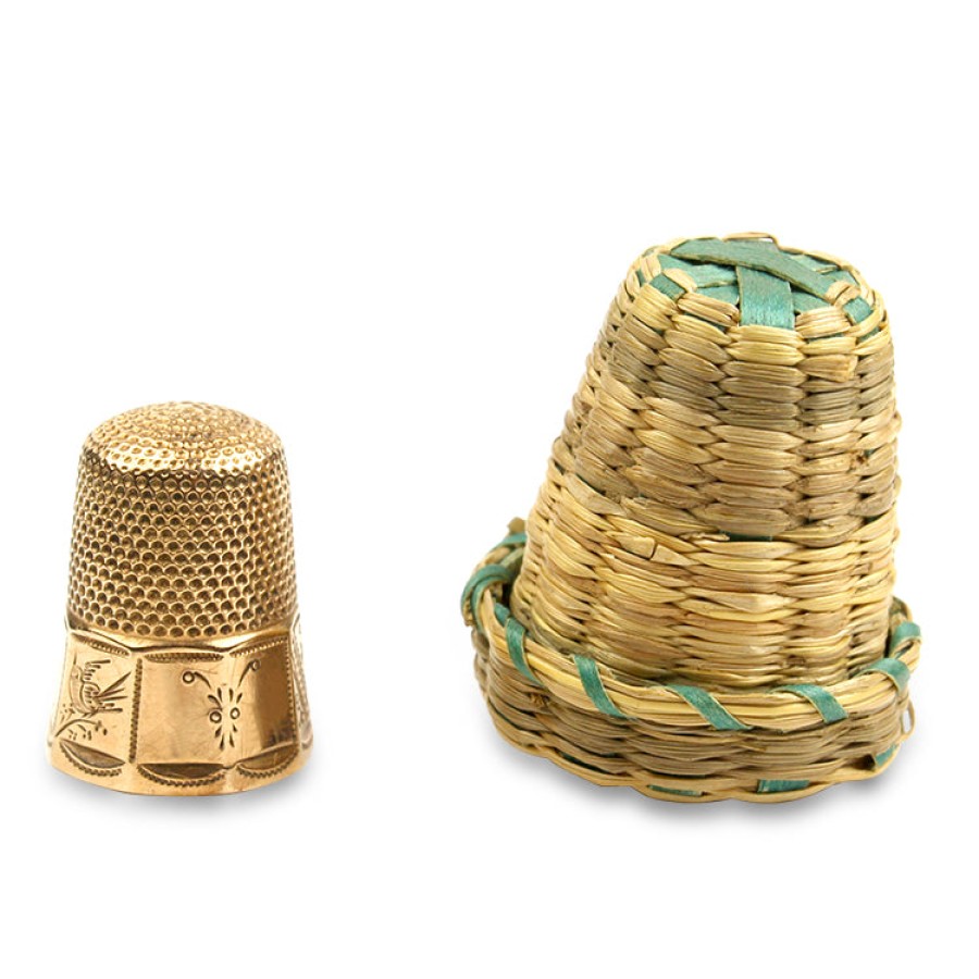 Estate PAGE Estate | Estate 14K Rose Gold Thimble