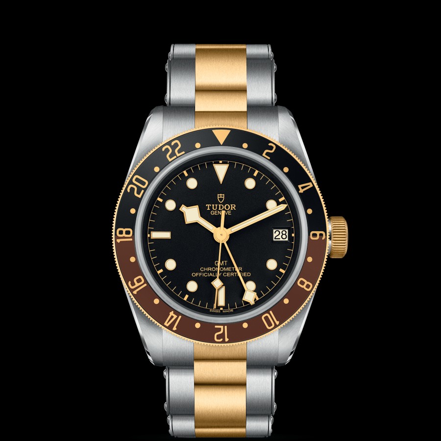 Watches TUDOR | Tudor Black Bay Gmt S&G 41Mm Steel Case, Steel And Yellow Gold Bracele