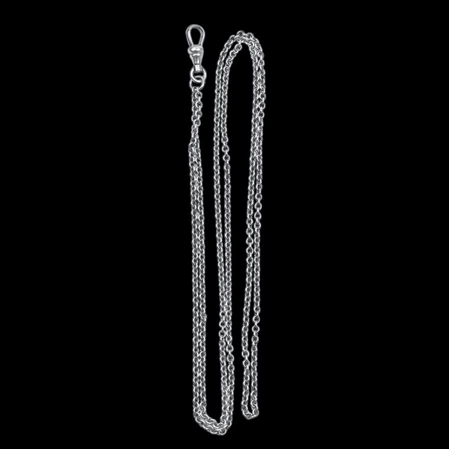 Estate PAGE Estate | Estate Sterling Silver Watch Chain