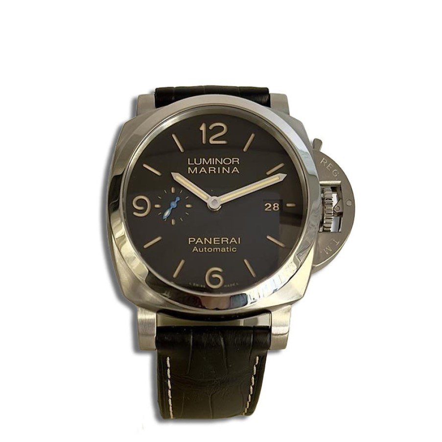 Watches PAGE Estate | Pre-Owned Panerai Stainless-Steel Luminor Marina 44