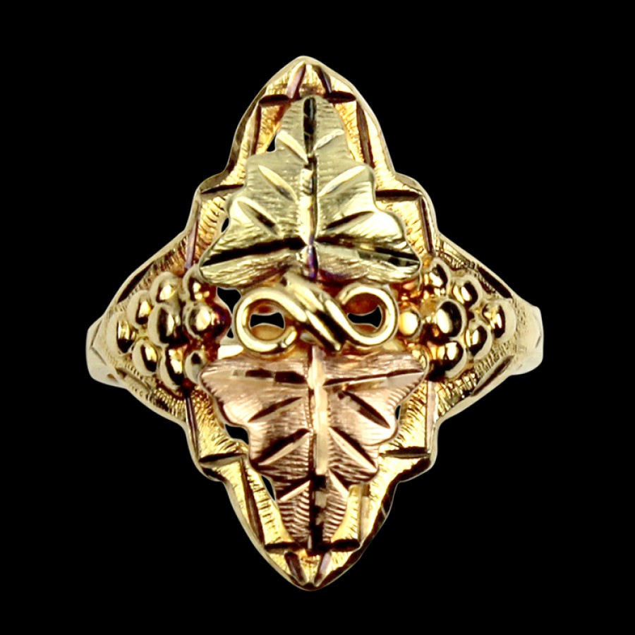 Estate PAGE Estate | Estate 10K Yellow & Rose Gold Black Hills Ring