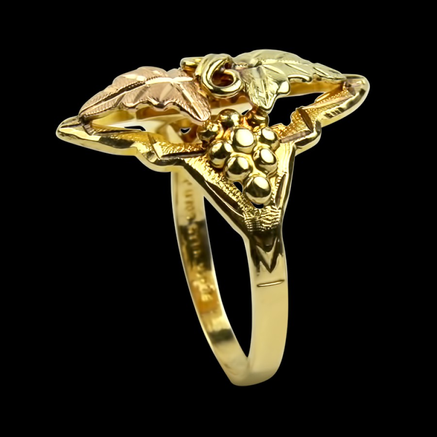 Estate PAGE Estate | Estate 10K Yellow & Rose Gold Black Hills Ring