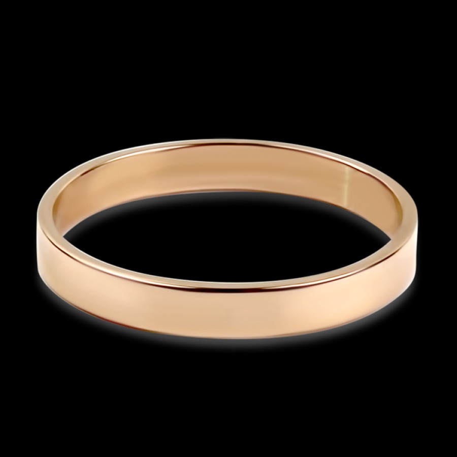 Estate PAGE Estate | Estate 14K Rose Gold 3Mm Men'S Band