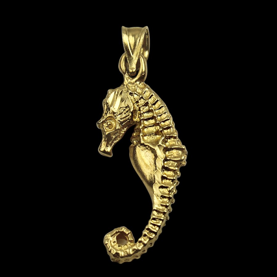 Estate PAGE Estate | Estate 14K Yellow Gold Seahorse Pendant/Charm