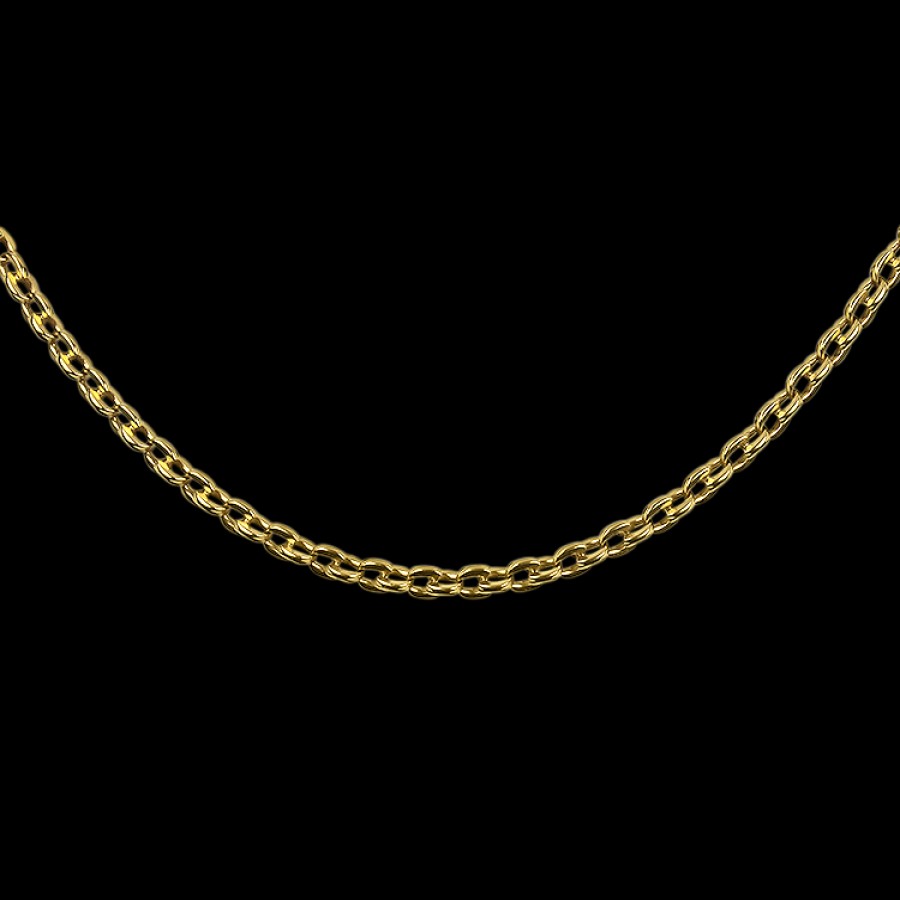 Estate PAGE Estate | Estate 18K Yellow Gold 15" Watch Chain