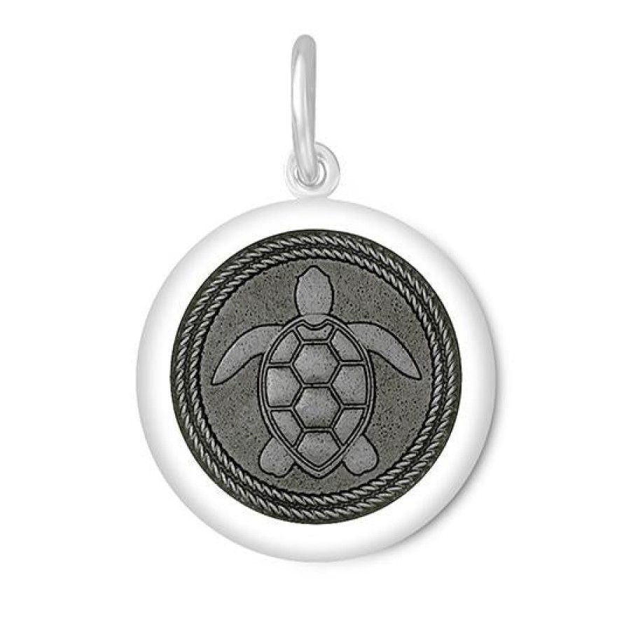 Jewelry LOLA Pendants | Lola Sea Turtle Pendant - Pewter