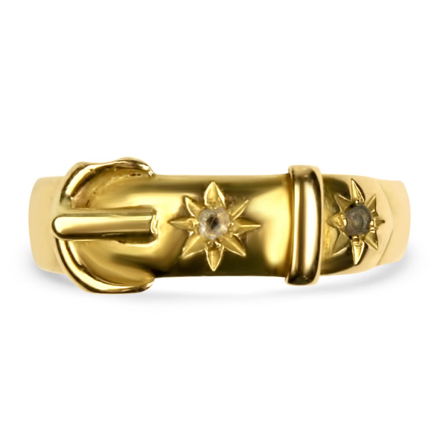 Estate PAGE Estate | Estate 18K Yellow Gold Victorian Buckle Band