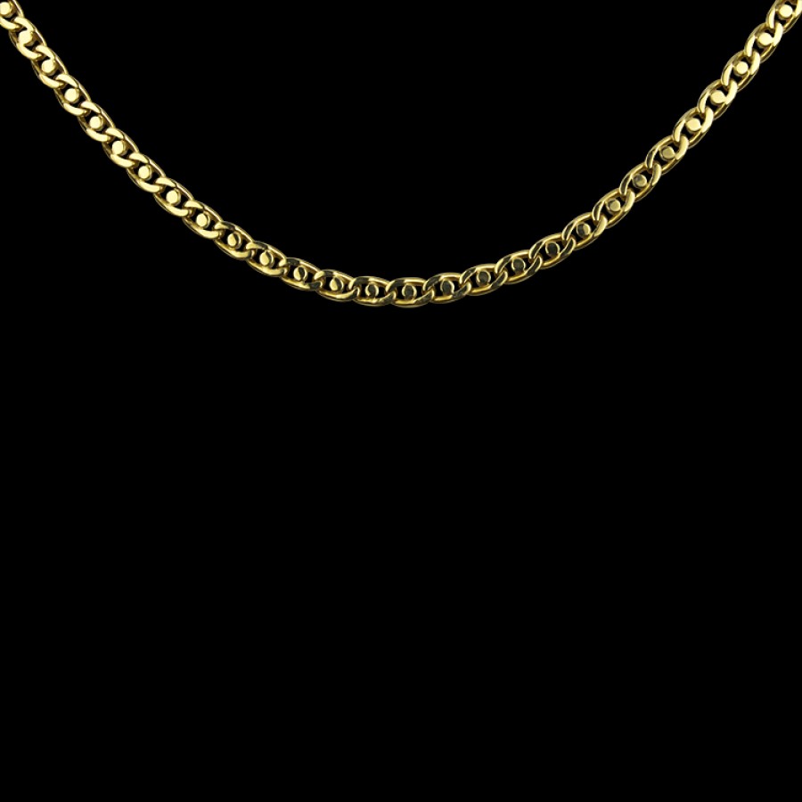 Estate PAGE Estate | Estate 18K Yellow Gold Marine Link 24" Chain