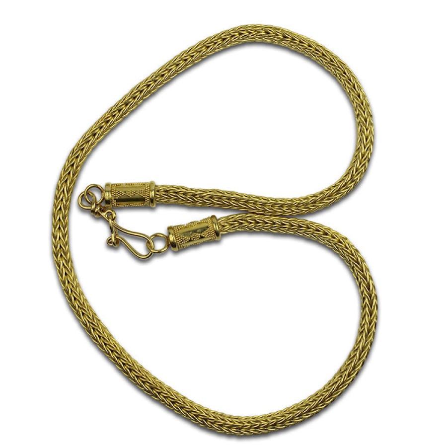 Estate PAGE Estate | Estate 22K Yellow Gold Fancy Weave Necklace