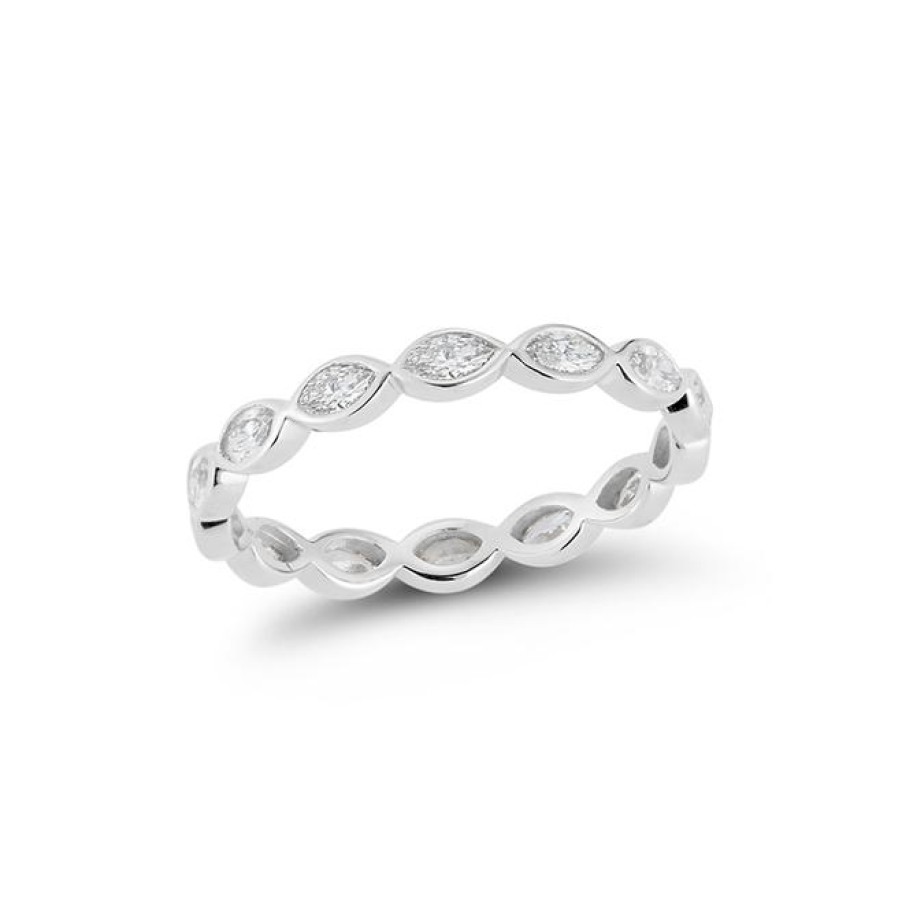 Jewelry Dana Rebecca Designs Diamond Rings | Dana Rebecca Designs Alexa Jordyn Marquise Diamond Bezel Eternity Ring