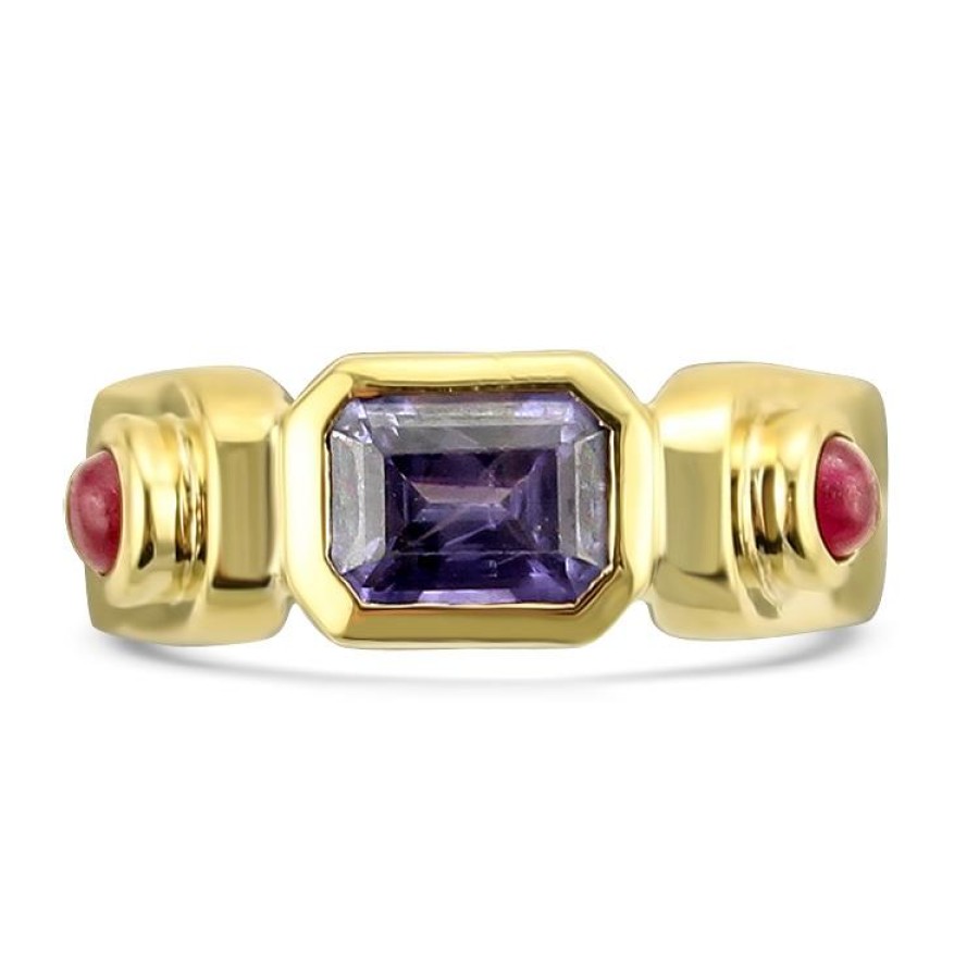 Estate PAGE Estate | Estate Purple Sapphire & Ruby Ring