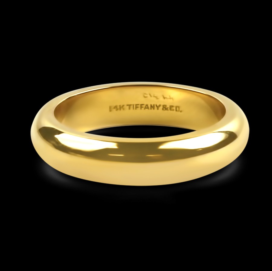 Estate Estate Tiffany & Co. | Estate Tiffany & Co. 14K Yellow Gold Band