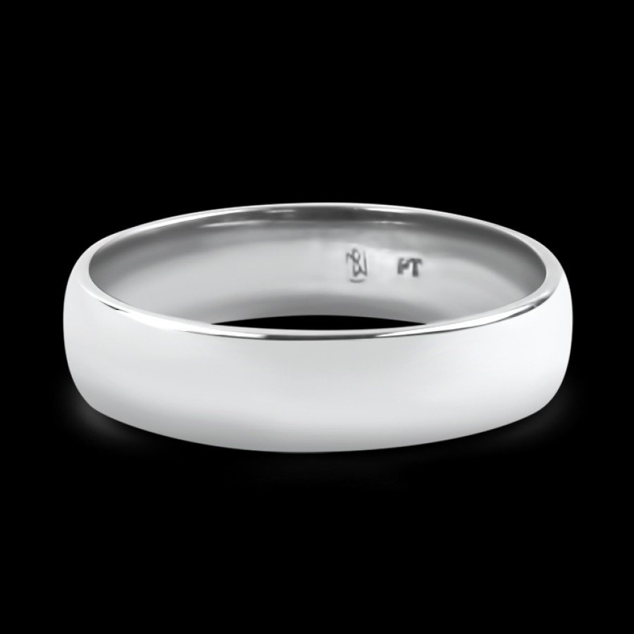 Estate PAGE Estate | Estate 5Mm Half Round Wedding Band