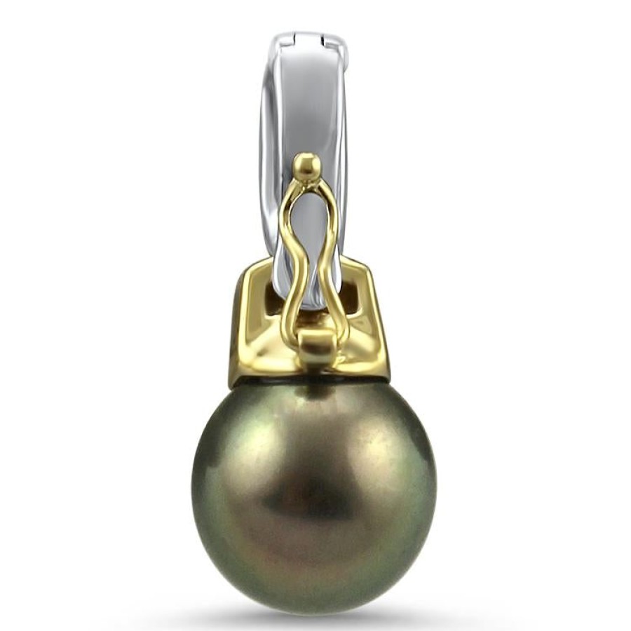 Estate PAGE Estate | Estate Tahitian Pearl & Diamond Pendant