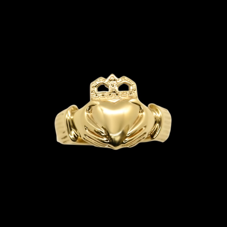 Estate PAGE Estate | Estate 14K Yellow Gold Claddagh Ring