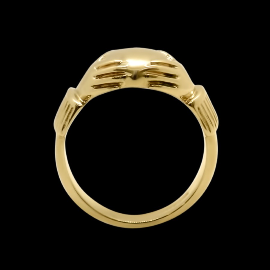 Estate PAGE Estate | Estate 14K Yellow Gold Claddagh Ring