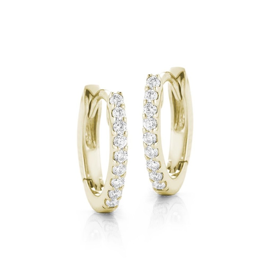 Jewelry Dana Rebecca Designs Diamond Earrings | Dana Rebecca Designs Drd Diamond Huggies