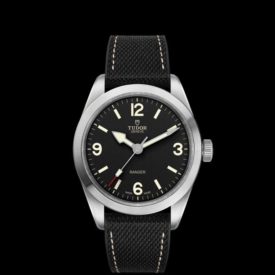 Watches TUDOR | Tudor Black Bay Ranger 39Mm Steel Case, Hybrid Rubber And Leather Brac