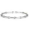 Jewelry Christopher Designs Cuff Bracelets | Christopher Designs 14K White Gold Diamond Cuff Bracelet