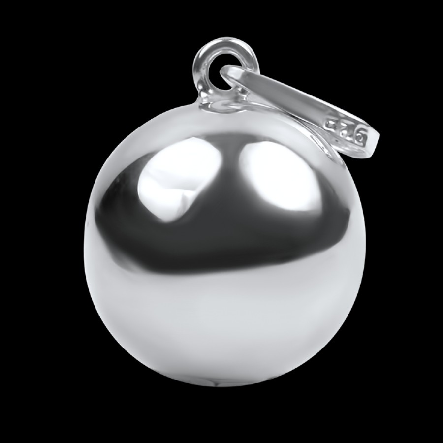 Estate PAGE Estate | Estate Sterling Silver Singing Sphere Pendant