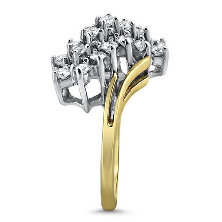 Estate PAGE Estate | Estate Diamond Waterfall Ring