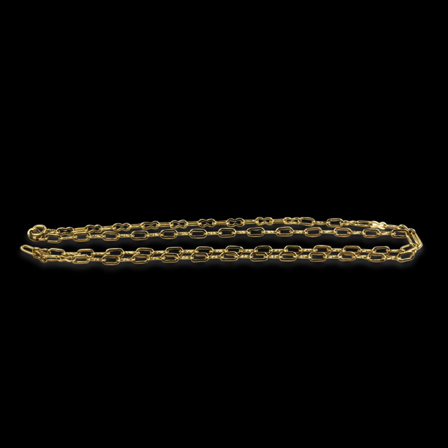 Estate PAGE Estate | Estate 14K Yellow Gold Figure 8 Oval Link 19" Chain