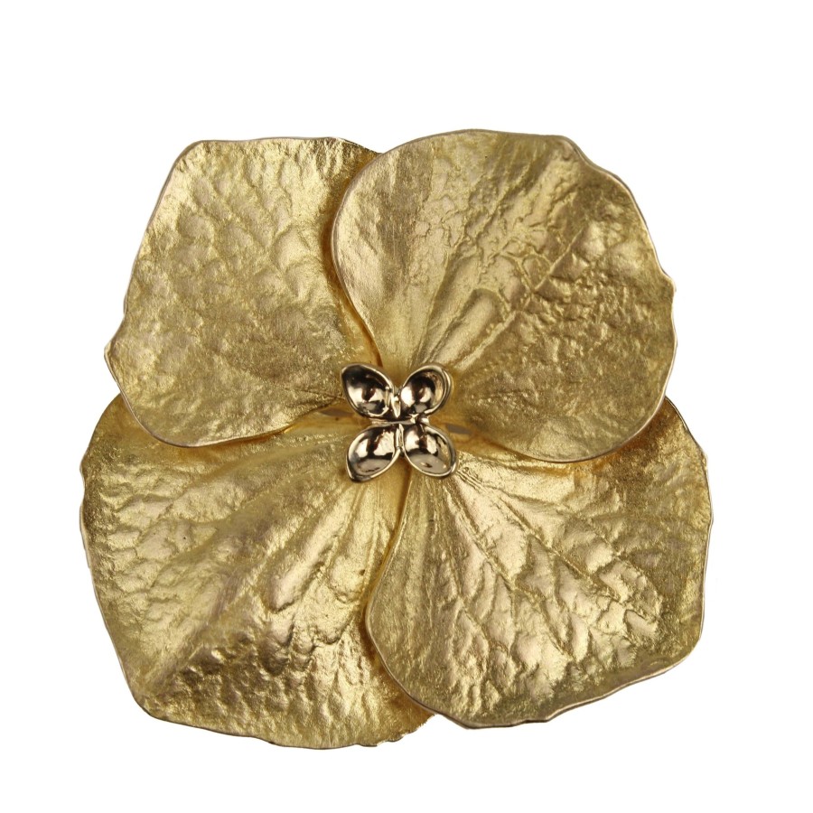 Estate Estate Tiffany & Co. | Tiffany & Co. Estate 14K Yellow Gold Floral Brooch