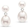 Jewelry Mastoloni Dangle & Drop Earrings | Mastoloni Snowman Pearl Earrings