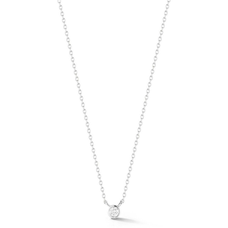 Jewelry Dana Rebecca Designs Diamond Necklaces & Pendants | Dana Rebecca Designs Lulu Jack Single Diamond Necklace - White Gold