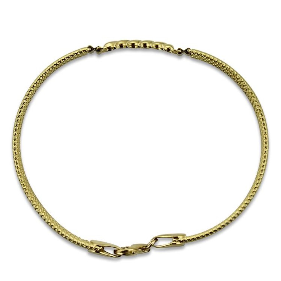 Estate PAGE Estate | Estate Lattice And Curb Panel Bracelet