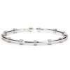 Jewelry Christopher Designs Cuff Bracelets | Christopher Designs 14K White Gold Diamond Cuff Bracelet