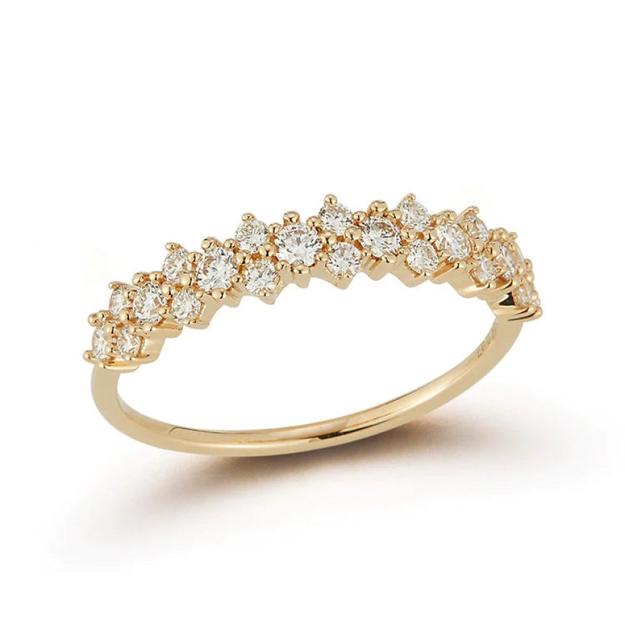 Jewelry Dana Rebecca Designs Diamond Rings | Dana Rebecca Designs Vivian Lily Array Ring - Yellow Gold