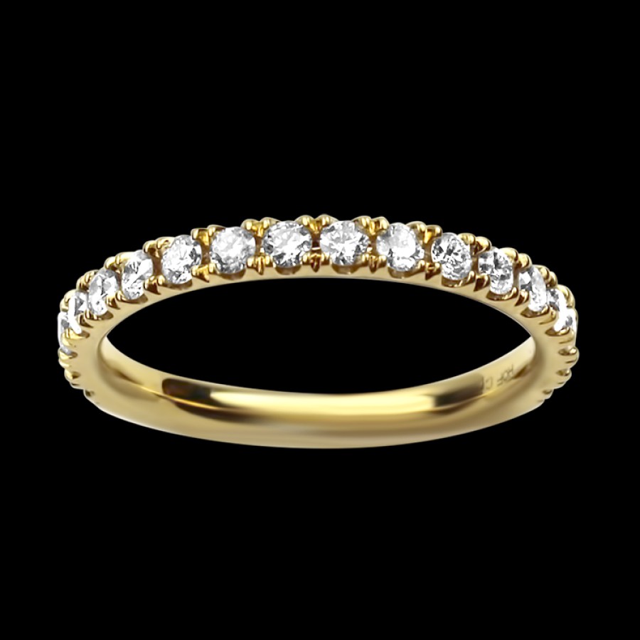 Estate Hearts on Fire | Hearts On Fire Estate 18K Yellow Gold "Acclaim" Diamond Band