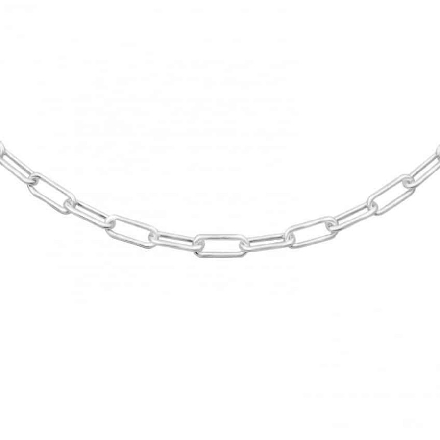 Jewelry LOLA Chains | Lola Sterling Silver Oval Paperlink Chain