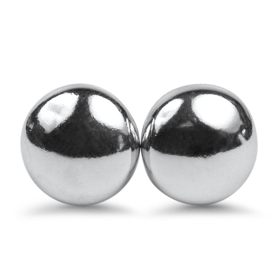 Jewelry Springer's Collection Stud Earrings | Sterling Silver Half Dome Stud Earrings