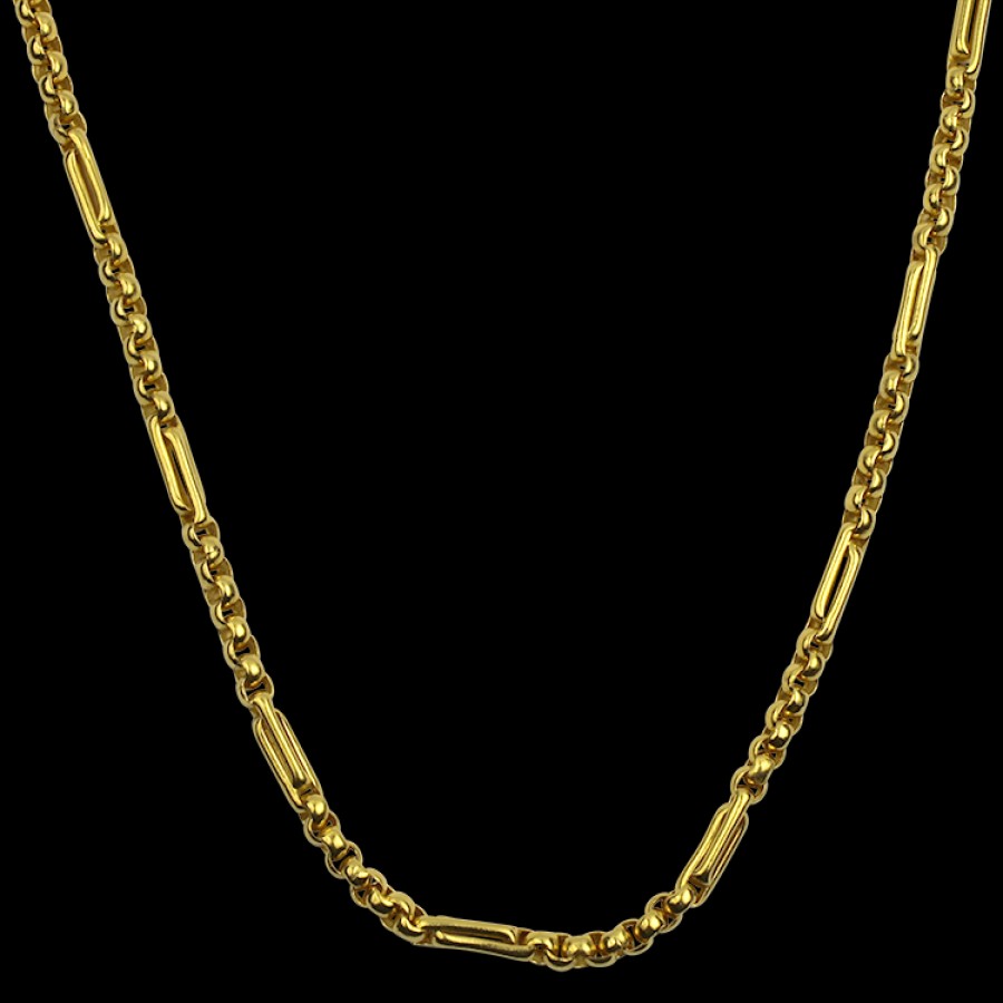 Estate PAGE Estate | Estate 24K Yellow Gold Handmade 27" Necklace