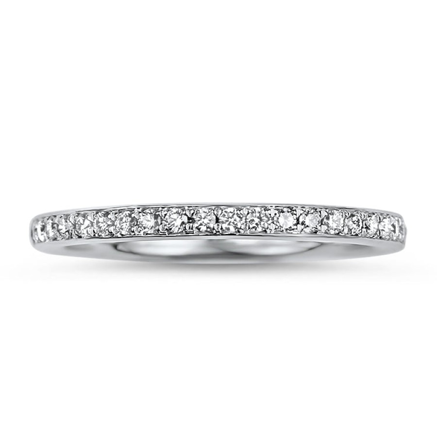 Estate Hearts on Fire Engagement | Estate Hearts On Fire Platinum Hof Signature Diamond Band