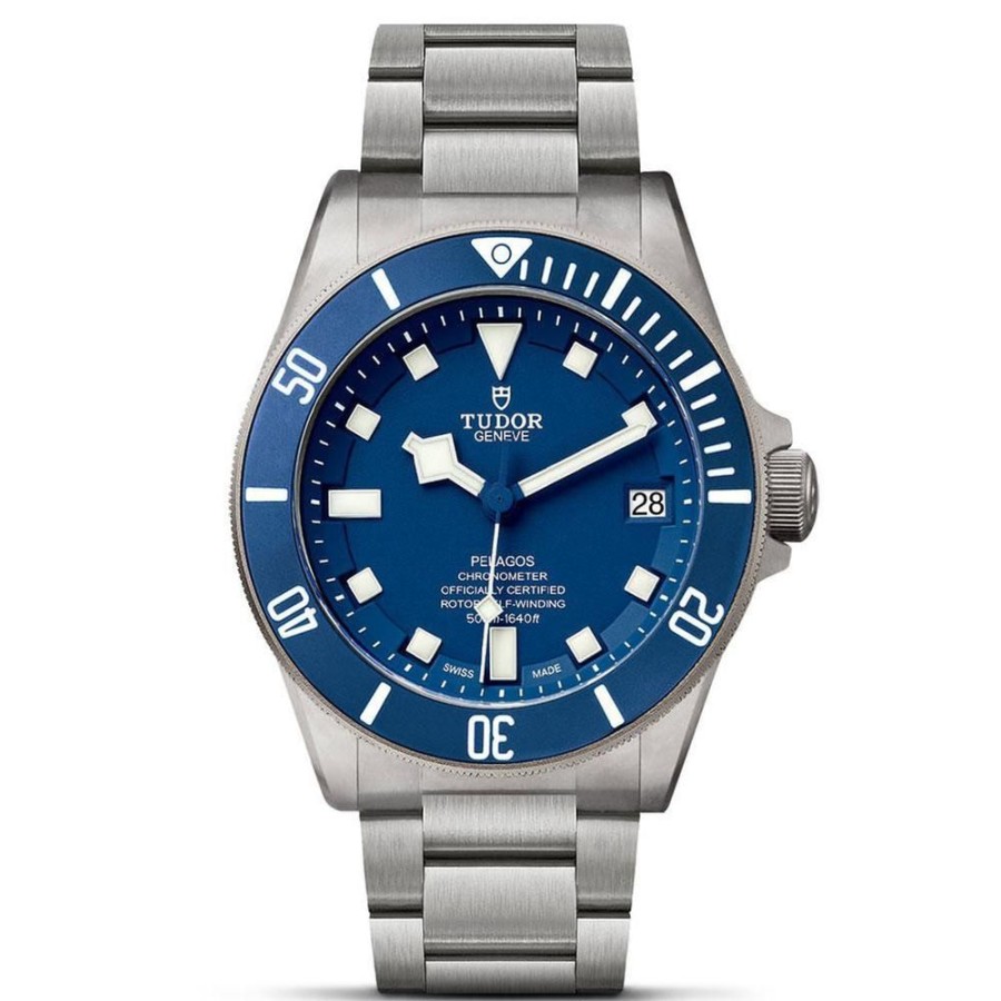 Watches TUDOR | Tudor Pelagos 42Mm Titanium And Steel Case, Titanium Bracelet (M25600T