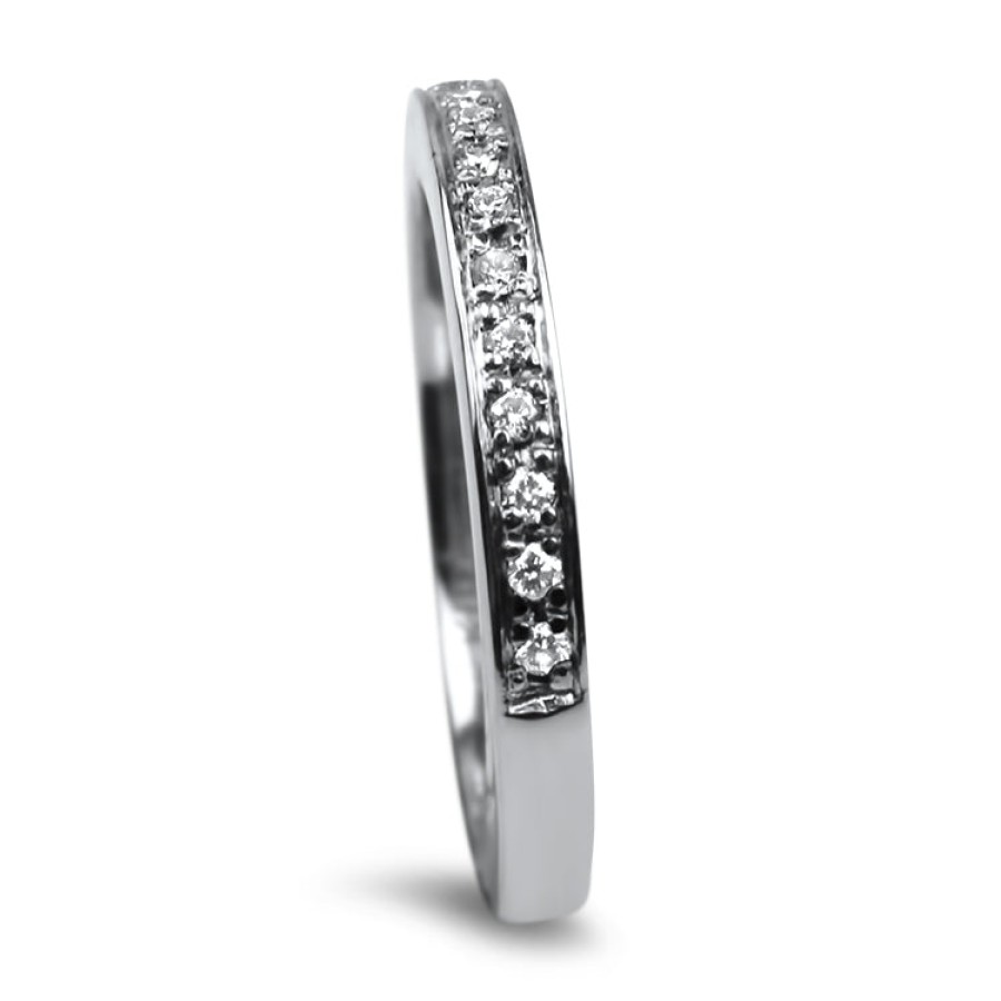 Estate PAGE Estate | Estate 18K White Gold Diamond Band Ring