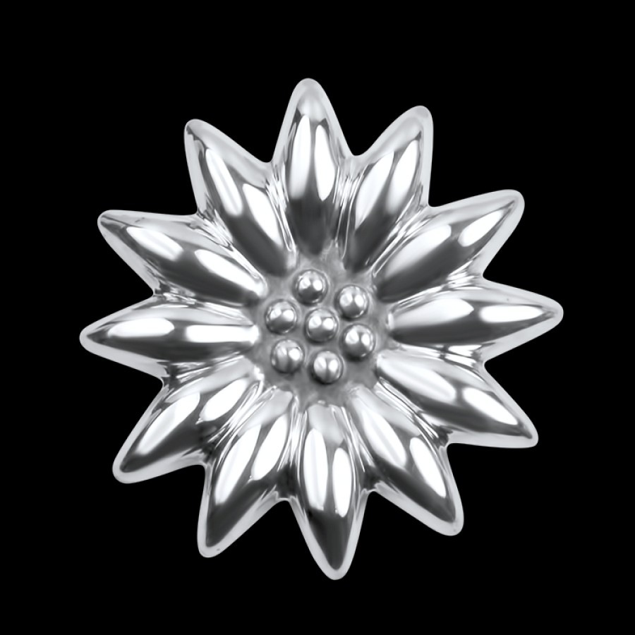 Estate PAGE Estate | Estate Sterling Silver Flower Brooch/Pendant