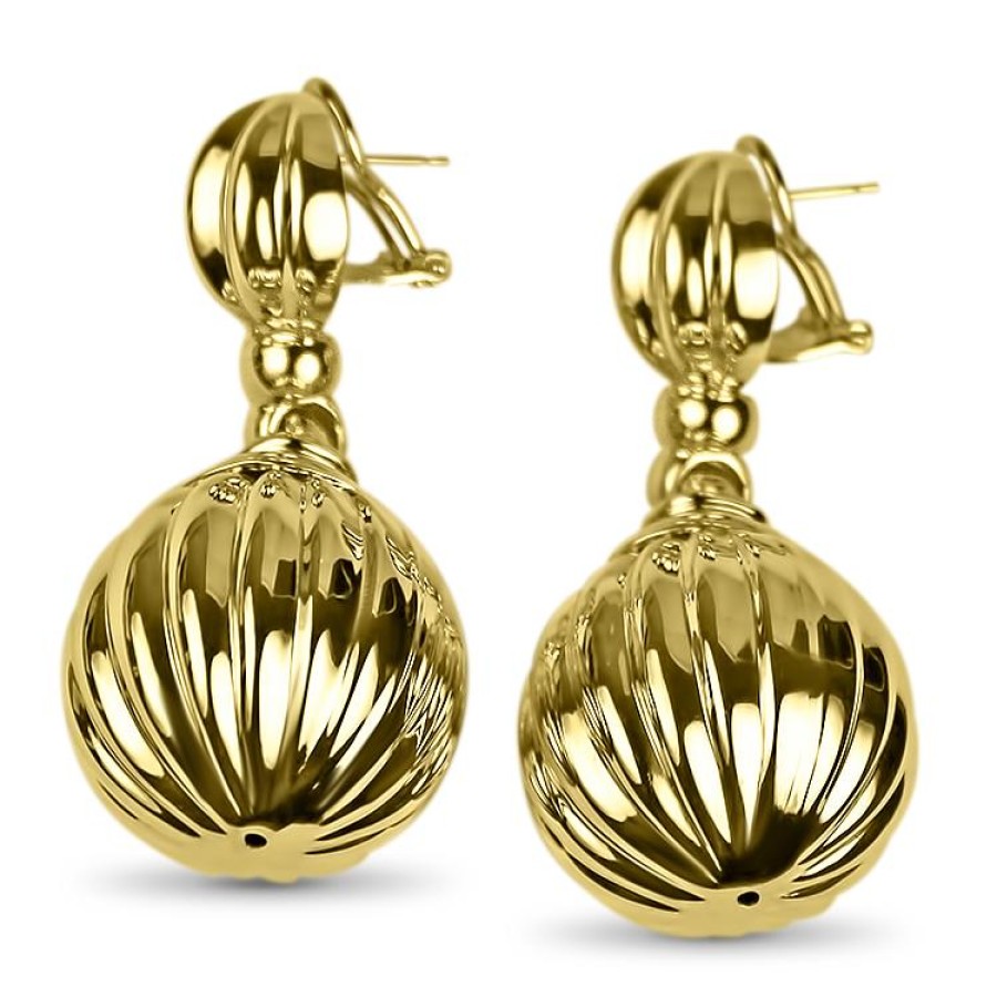 Estate PAGE Estate | Estate 14Y Yellow Gold Doorknocker Dangle Earrings